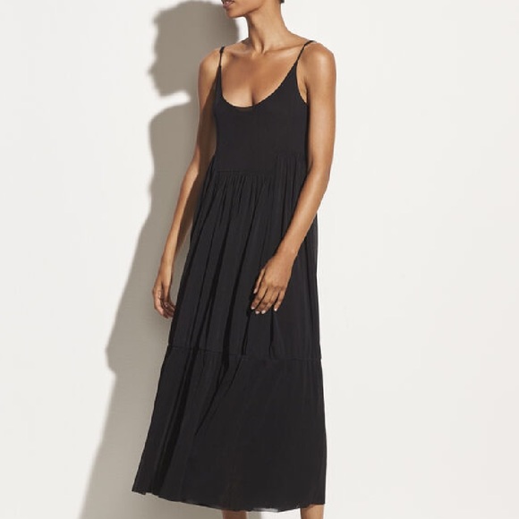 Vince Dresses & Skirts - ⬇️REDUCED⬇️Vince — Gathered Knit Cami Dress (XS)